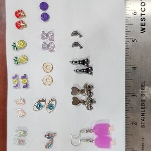 Colorful and Fun 14 Pr Earring Set